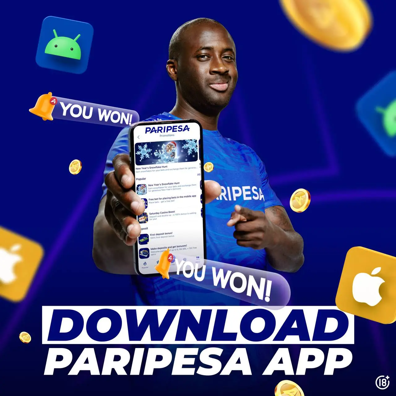 Paripesa Malawi App Yaya Toure Promo